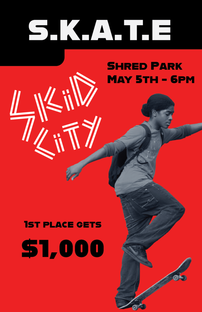 Skateboarding Event Poster