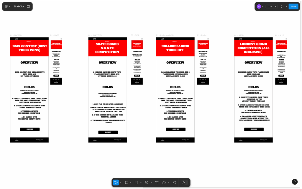 wireframe screenshot 2